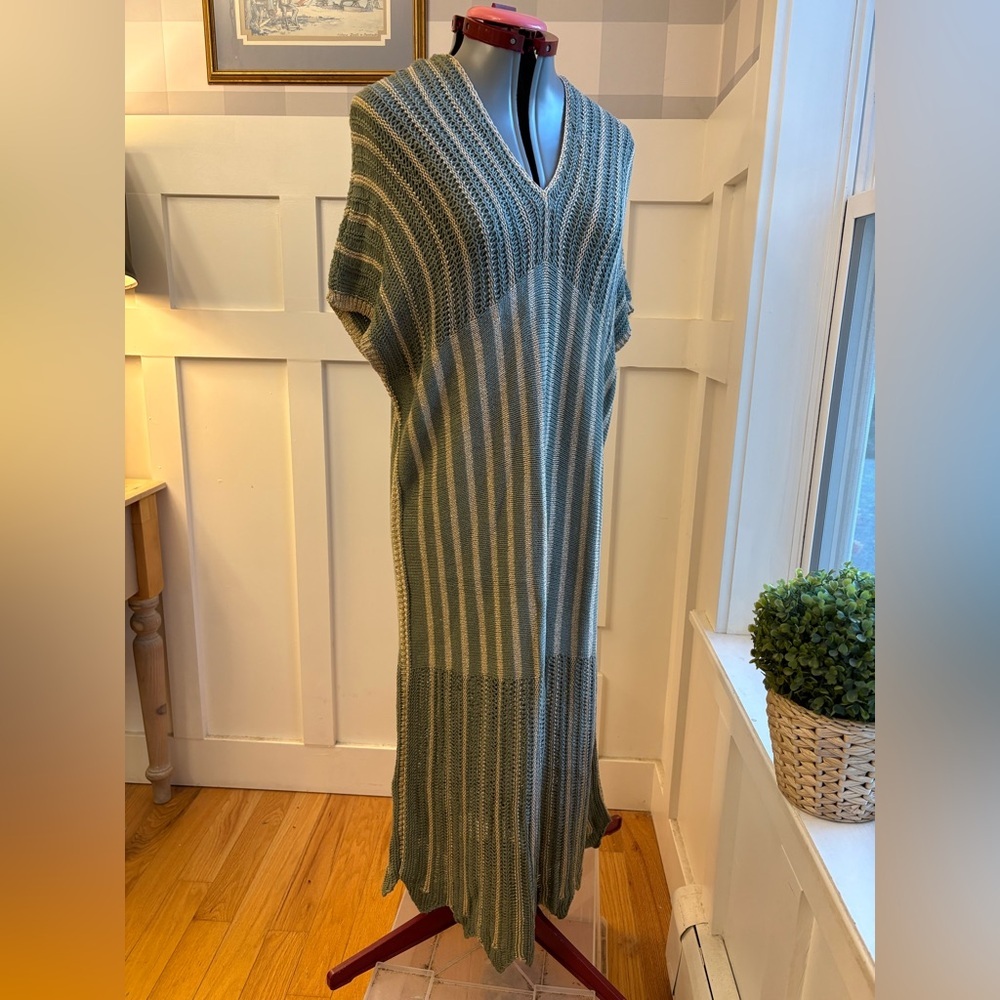 Floris Italian Knitted Maxi Dress Size S/M